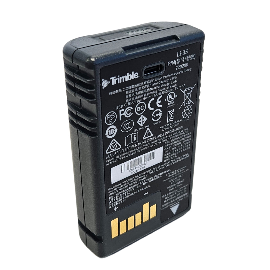 Trimble Li-35 battery pack. Compatible with TSC710, TSC510 & TSC5.