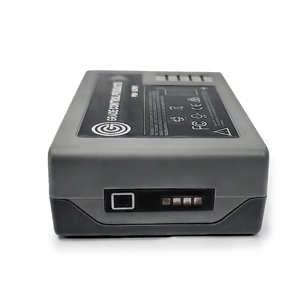 R10/R12 premium lithium-ion battery 3700mAh with built-in charge level indicator