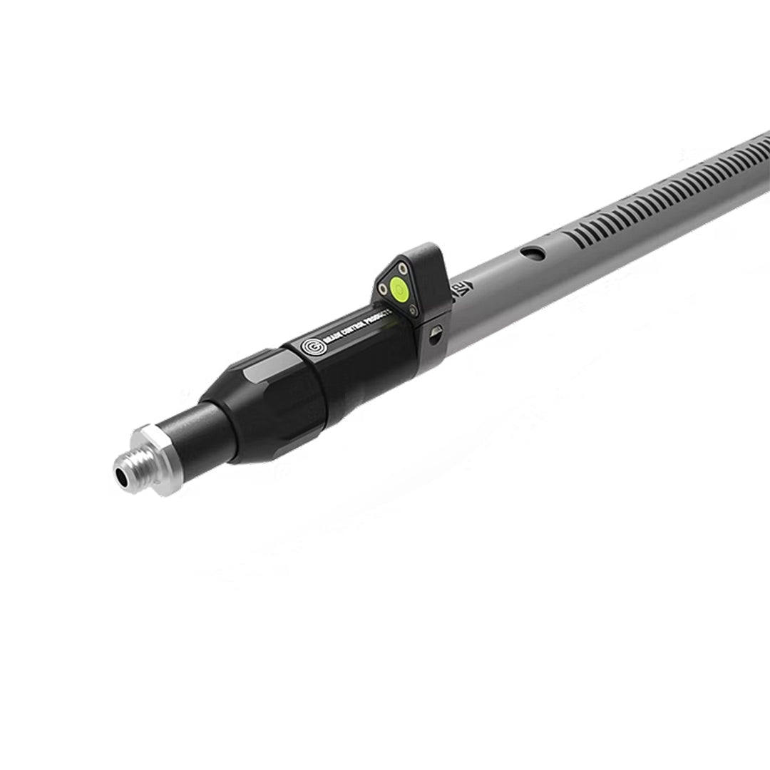 2-Meter Aluminum Snap-Lock GPS Rod with Titanium Tip