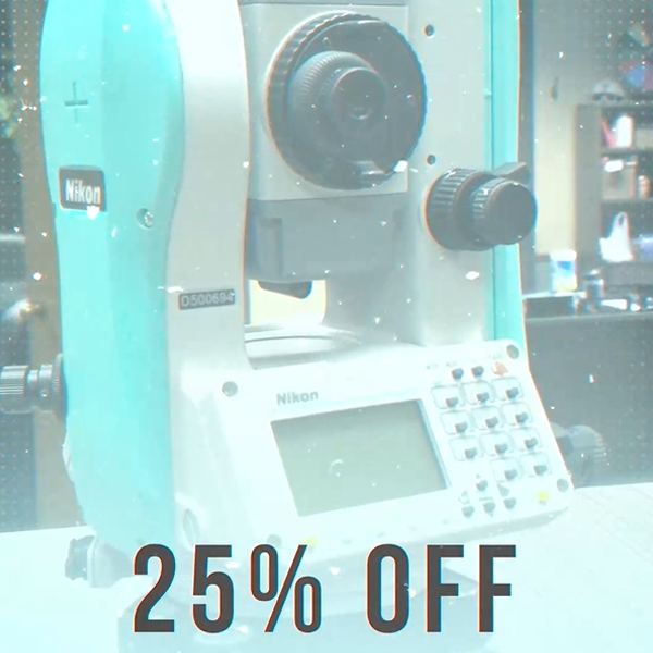 FLASH SALE!!!  25% off Nikon N 5 Second Total Stations