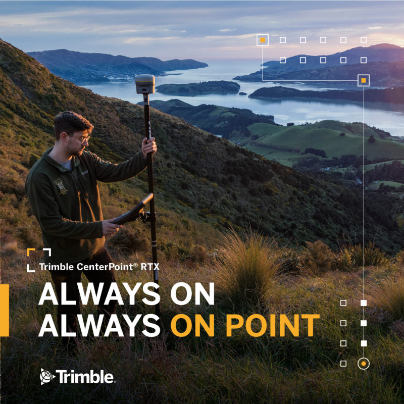 Working with Trimble CenterPoint RTX Service