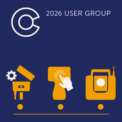 2026 Vectors User Group Graphic Image with GNSS, Total Station, and Data Collector.