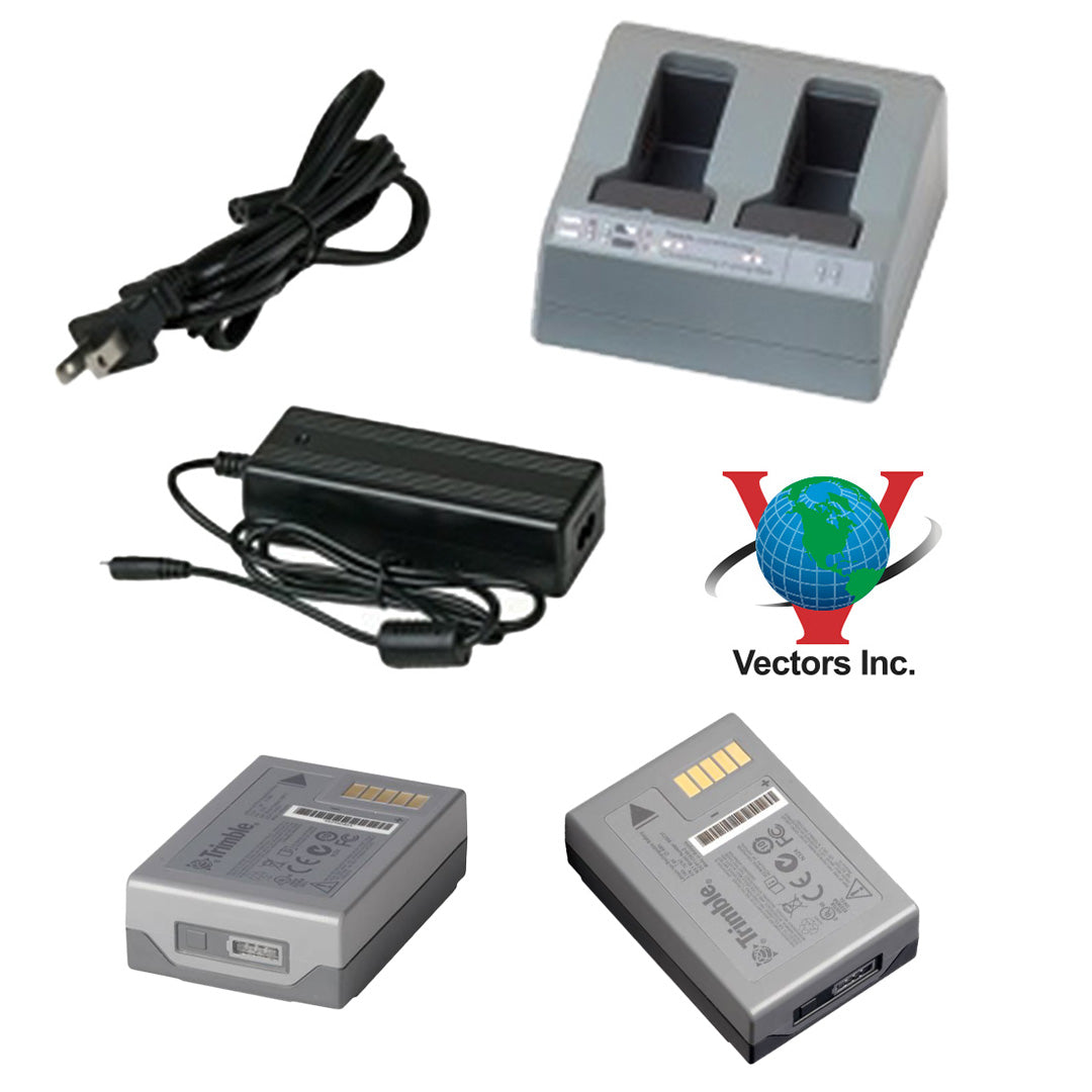 Power Kit for R12 and R12i, Includes Charger, Power Cables, 2 Batteries