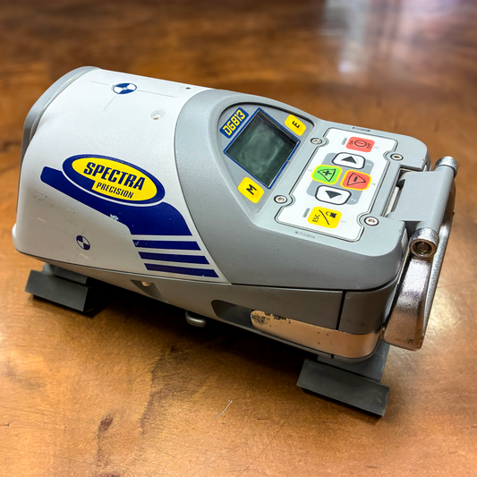 USED Spectra Precision DG813 Pipe Laser Complete Kit with RC803, SF803 & ST802