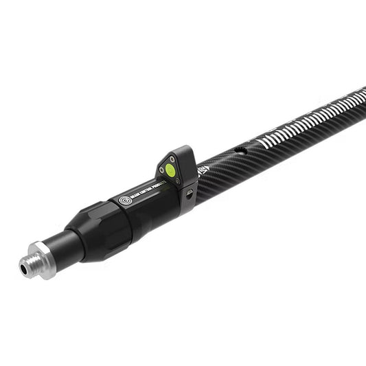 2-Meter Carbon Fiber Snap-Lock GPS Rod with Titanium Tip