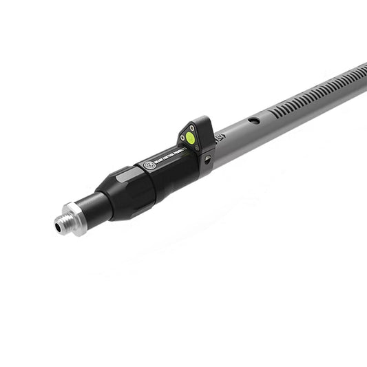 2-Meter Aluminum Snap-Lock GPS Rod with Titanium Tip