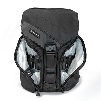 Black Grade Control Products Field Backpack with open compartments