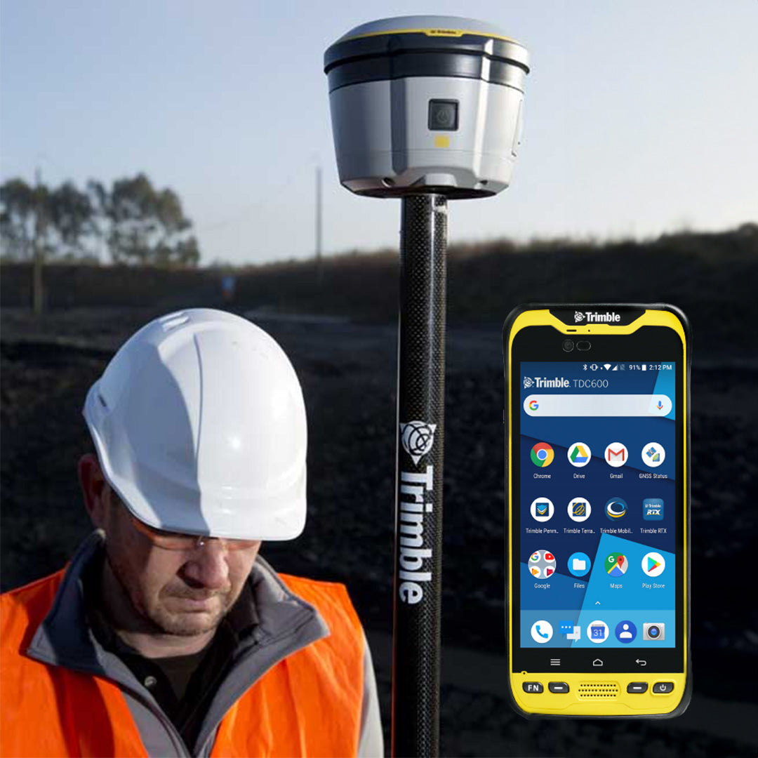 Trimble R2 and TDC600 Kit includes:
