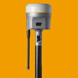 Trimble R980 GNSS Receiver head on Rover Pole