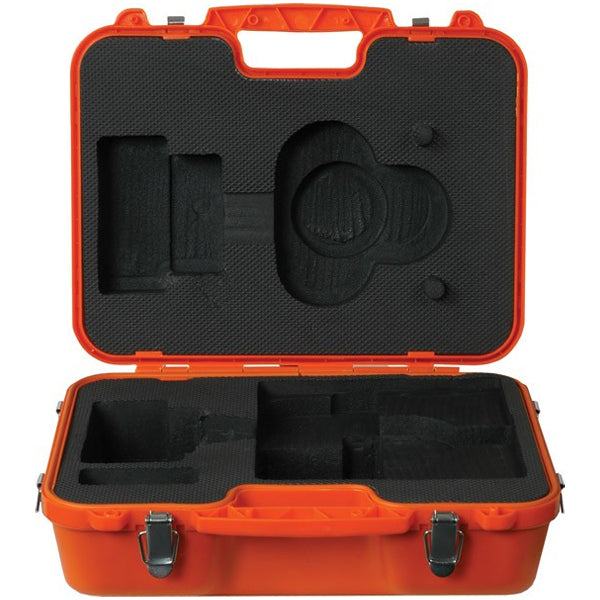 Part Number: 2159-050 Bright orange hardshell carry case for Traverse Kit, Vectors Inc.