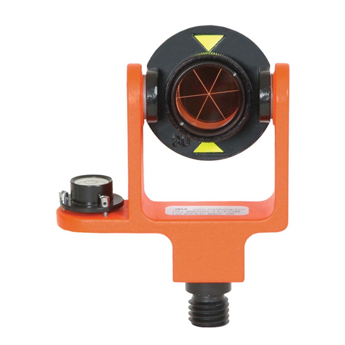 Part Number: 6200-11-FOR SECO 25mm Mini Prism System with Side Vial, Flo Orange