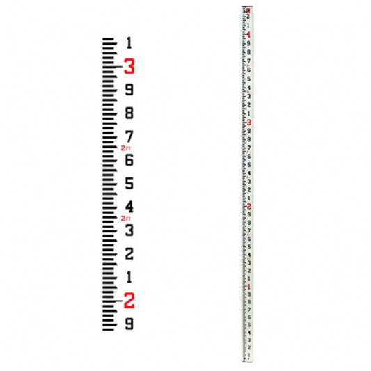 SECO Fiberglass 13 ft Rectangular Series CR Rod 10ths Grad