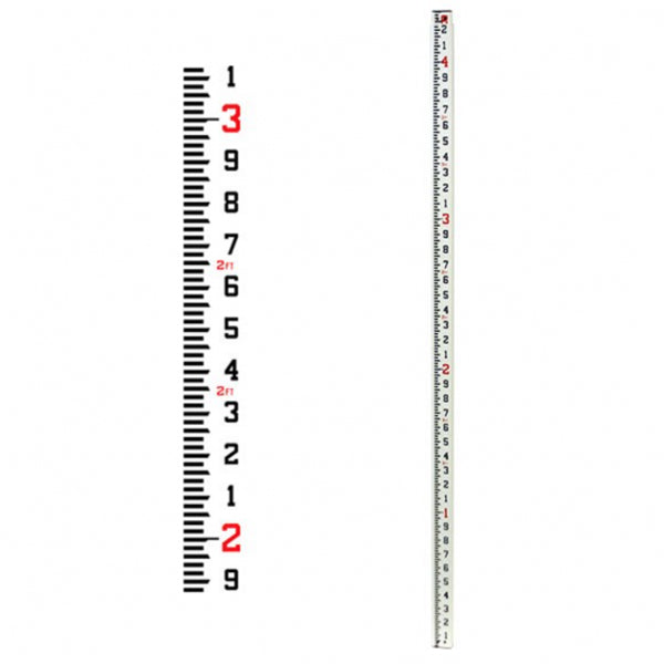 SECO Fiberglass 8 ft Rectangular Series CR Rod 10ths Grad