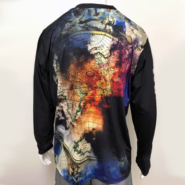 Vectors Inc. Atlas Long Sleeve Technical UPF 50 Shirt