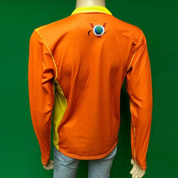 Vectors Inc. Hi-Viz Orange Long Sleeve Technical UPF 50 Shirt