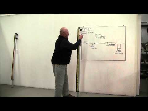 LaserLine 10' Direct Read Grade Rod | Lenker Rod | Vectors Inc